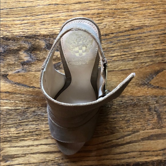 Vince Camuto Javette Open Toe Bronze Bootie - Picture 4 of 6